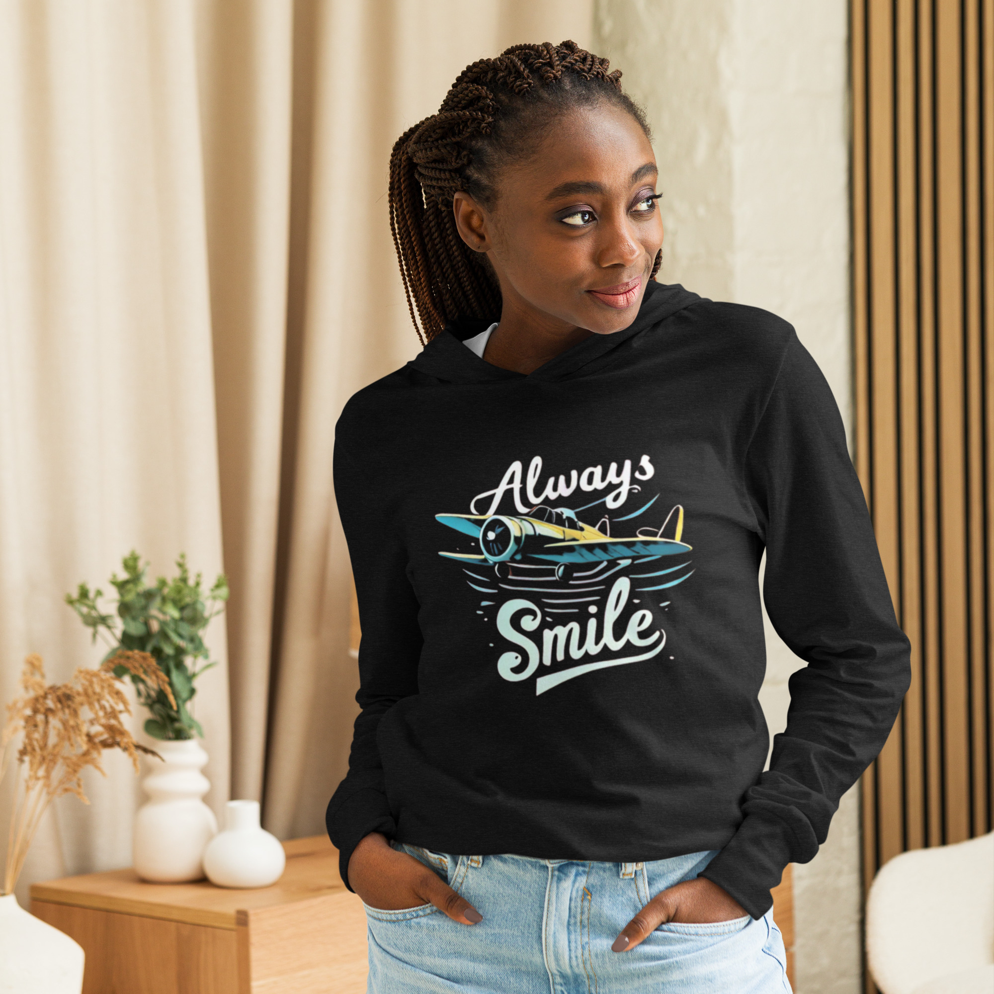 Unisex Hooded Long Sleeve Tee | Bella Canvas 3512