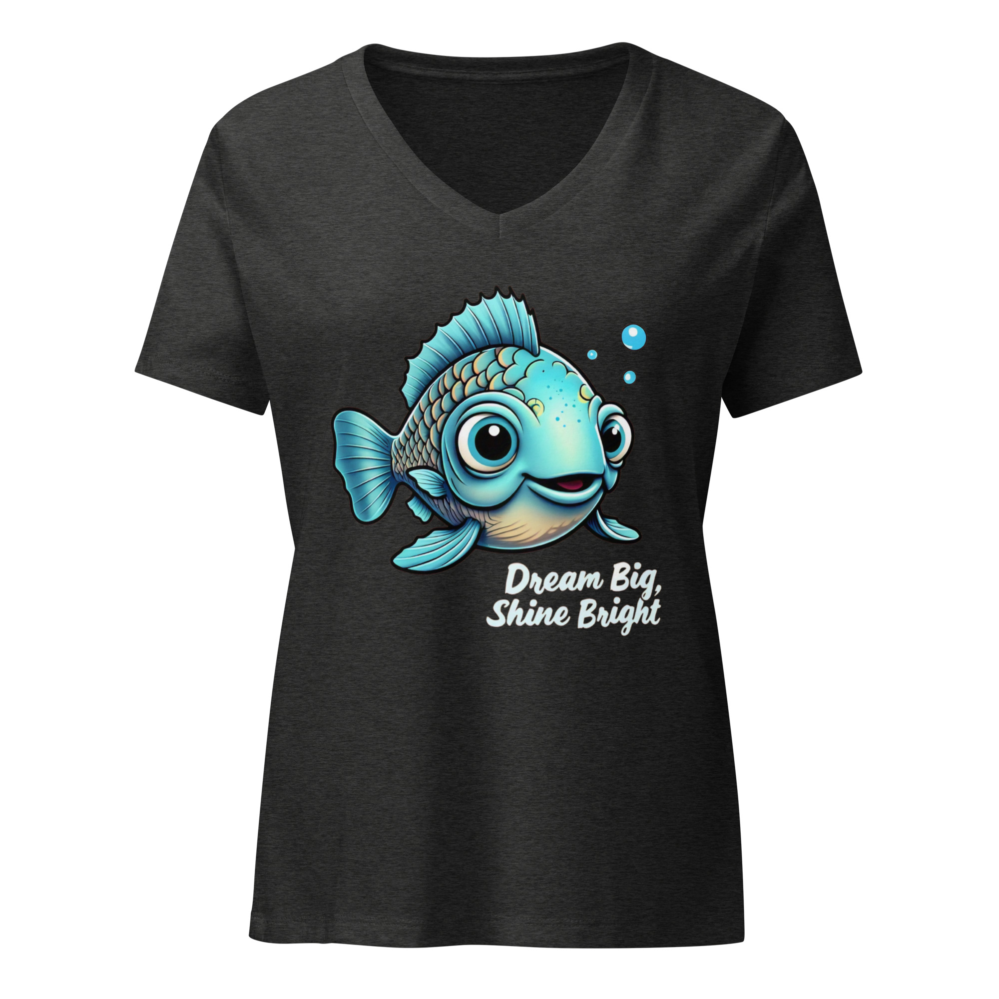 Women's Relaxed V-Neck T-Shirt | Bella Canvas 6405CVC